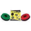 Drillbrush Drill Brush - Cleaning Supplies - Medium and Stiff Bristle Brush Kit 5in-S-GR-H-DB